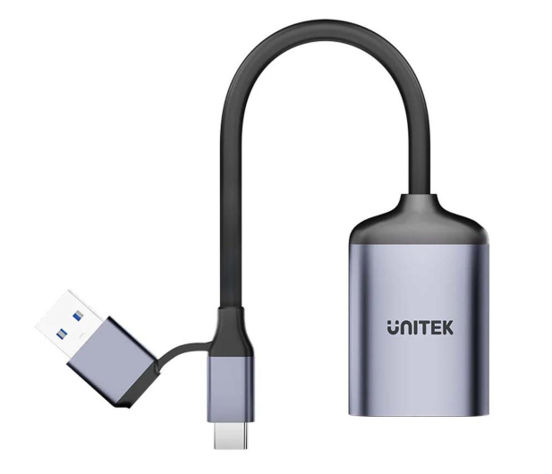 UNITEK Czytnik kart pamięci SD4.0 /Micro SD4.0, 2w1 R1018E01 - 1295127 - zdjęcie 2